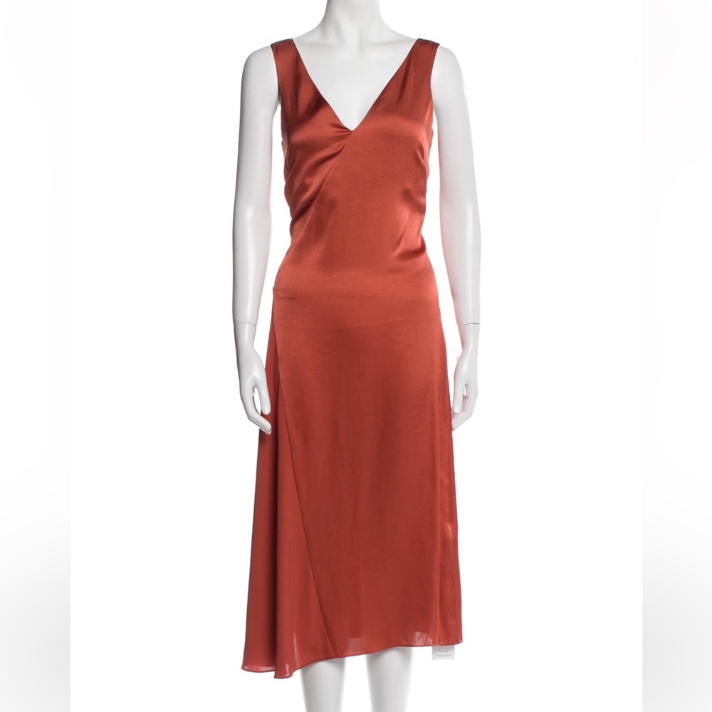 Allsaints Long Silk Dress